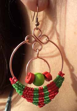 Aros Macramé CÓDIGO AMC003